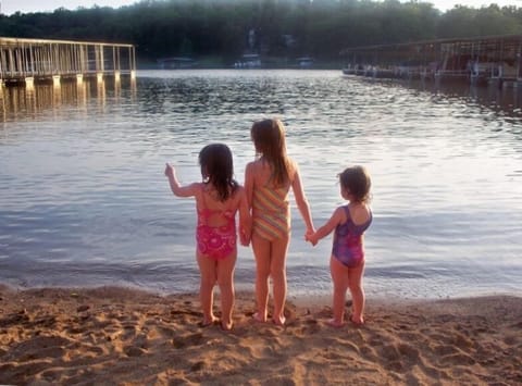 In addition to the 2 pools at the Ledges, there is a sandy beach area to enjoy!