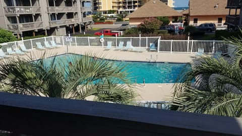 Pool View from Balcony