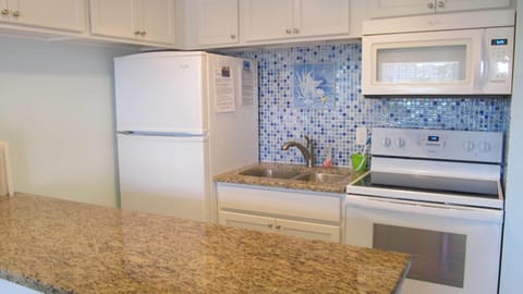 New frig, stove and Microwave.