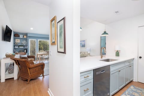 View coming in the door