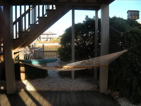 relax in the shade with a great breeze and a good book