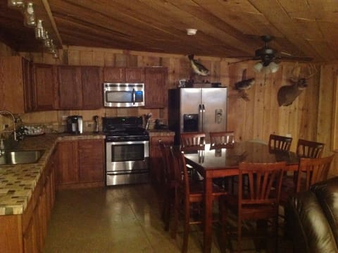 Back room Kitchen/Den area overlooking the lake