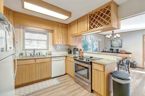 Kitchen--- Granite Counter-tops, Open
