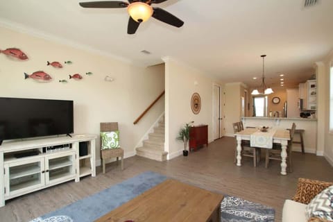 Flat Screen TV in the Living Area