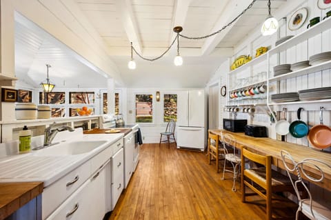 Dishwasher and electric stove