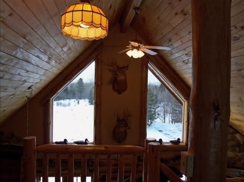 Winter view from the Loft