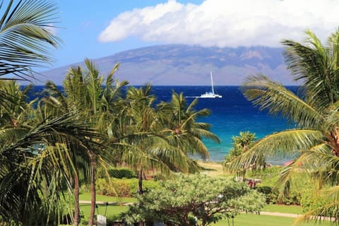 View from ocean front lanai