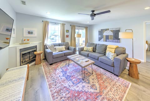 Living Room: Unwind in style with vibrant decor, natural light, and a warm ambiance!
