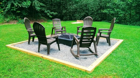 Oh the memories you'll make sitting around the Fire Pit!