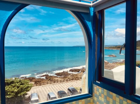 Deluxe Double Room, 1 Double Bed, Non Smoking, Ocean View | Bathroom amenities | Free toiletries, hair dryer, slippers, towels