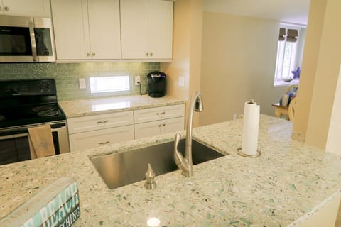 Seaglass and shells countertops 