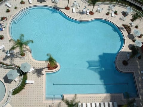 Pool view from my balcony