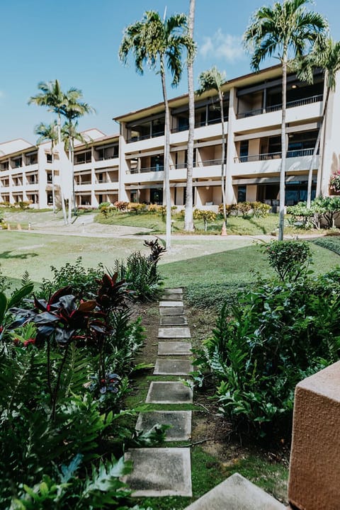 Path leading from the lanai to the pool