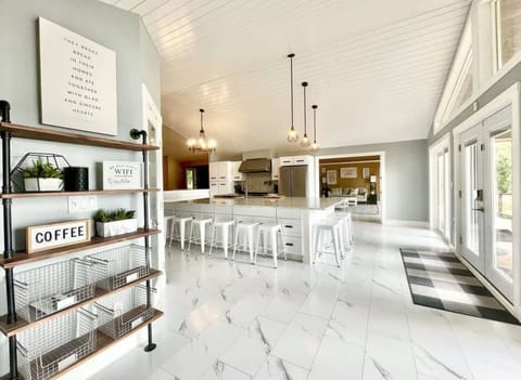 Upstairs Beautiful Large Kitchen