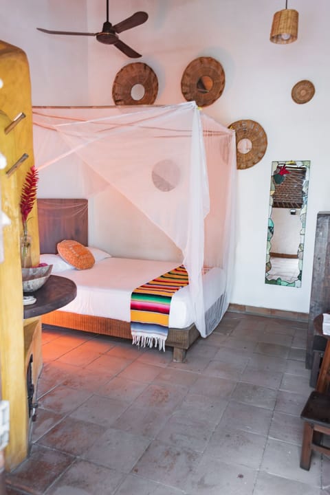 Basic Cabin, 1 Queen Bed, Garden View | In-room safe, free WiFi, bed sheets