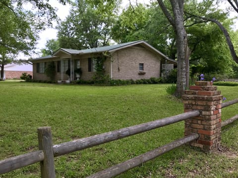 Front of the house.