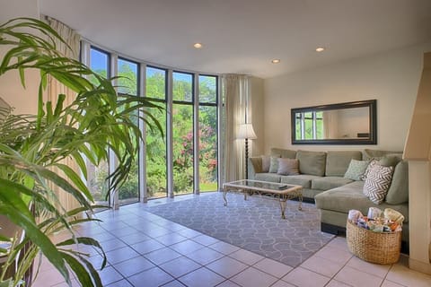 Gorgeous views of the beautifully landscaped grounds