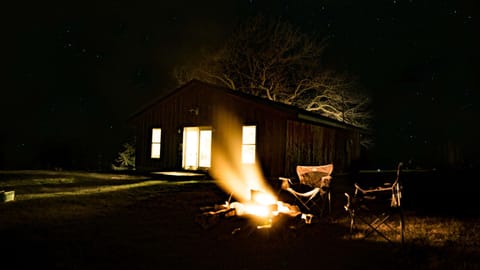 Dark skies perfect for stargazing and roasting marshmallows (firewood provided)