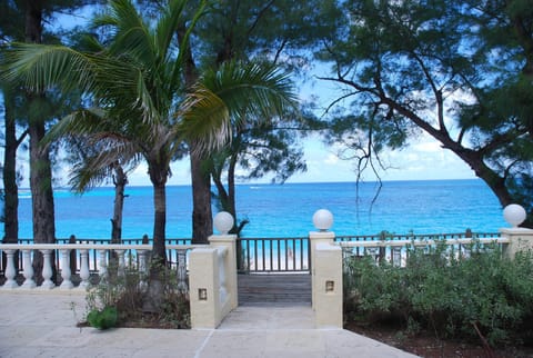 View from large entertainment patio area.