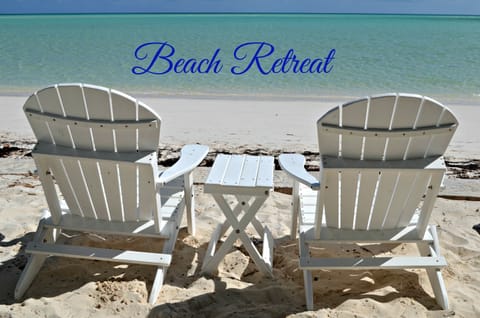 Step out of your apartment and your beach chairs await!