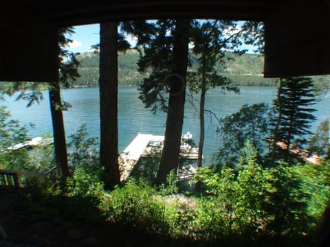 View from the bedroom window.