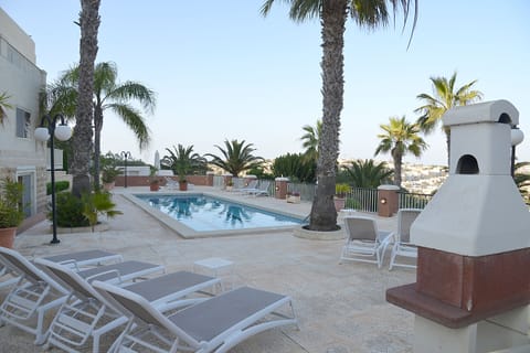 pool area, with views.