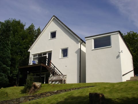 Front of the house and garden