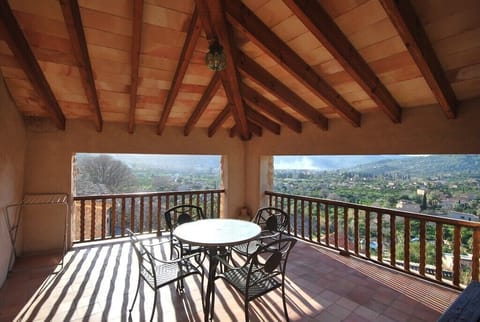 Covered terrace