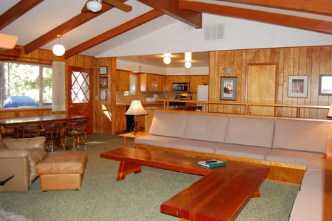 Reverse angle of living room