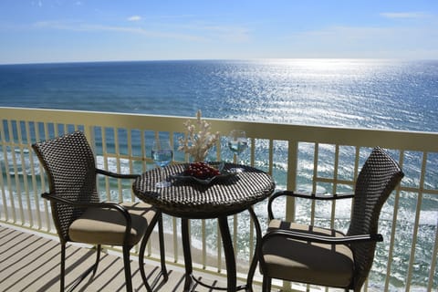 You could be here! View the Emerald Coast from your private wrap around balcony.