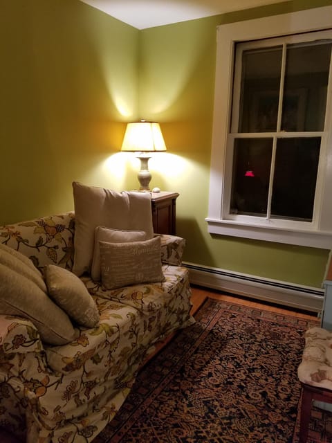 Upstairs sitting room with TV