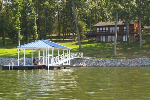 The Gentle Slope to your Private Dock -  it's only 70 feet away.