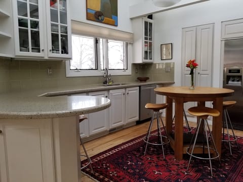 Plenty of counter space for cooking large meals and entertaining