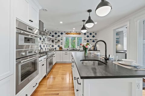 Here is the beautiful new kitchen