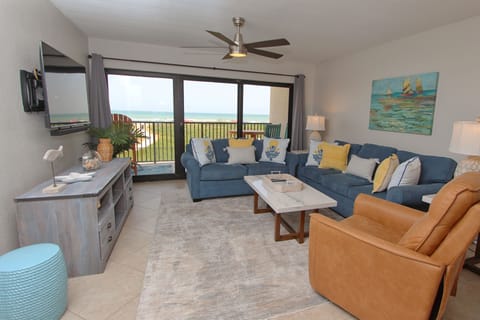 Living Room Features Breath Taking Views