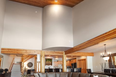 High Ceiling in Family Room