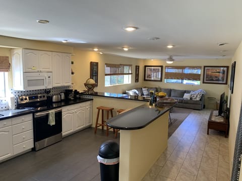 Large kitchen  &  pantry 