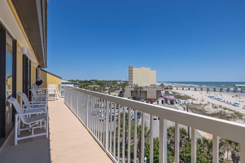 Welcome to The Good Life, a luxurious penthouse 4-bedroom, 4-bathroom oceanfront condo located in the exclusive Charleston Oceanfront Villas complex
