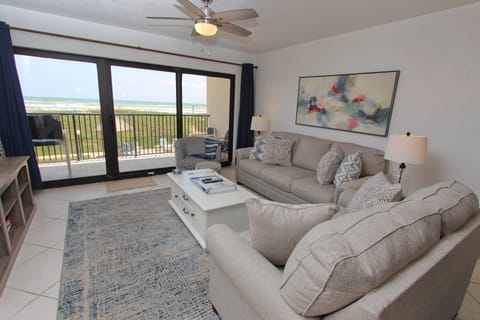 Living Room Area Features A Sleeper Sofa