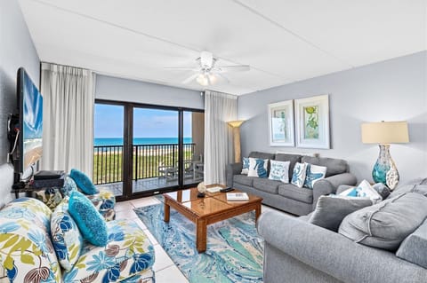 Living Room Has a Great Ocean View