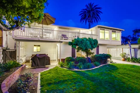 Front of cottage with private garden
