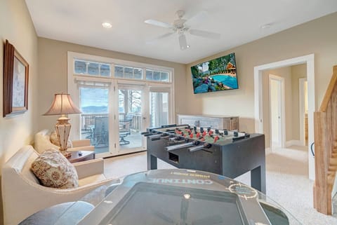Rec Room--- Foosball, Sitting Area, TV, Downstairs