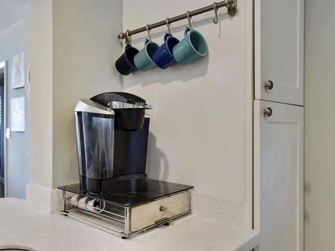 Keurig as well as a regular coffee maker