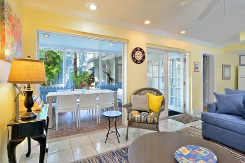 Main Living Area with Courtyard Access