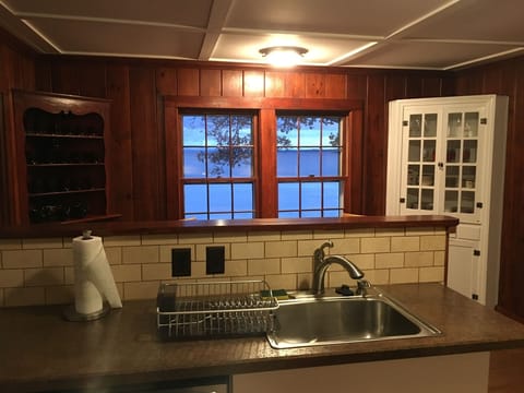 Doing dishes with a view!