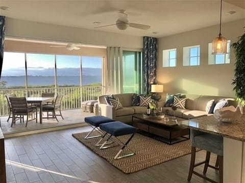Living overlooking the Sound