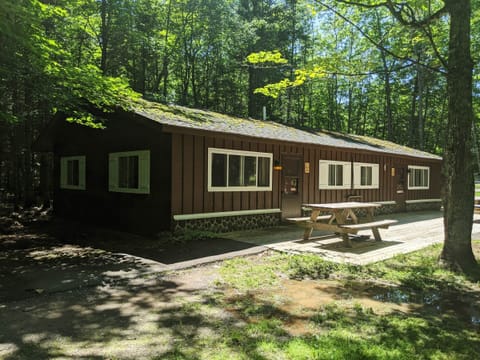 Outside of Cabin 1