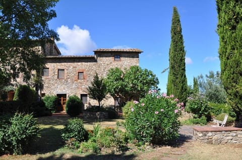 View of the house from the bottom of the garden