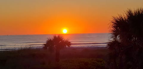 Morning Sunrise From The Balcony 