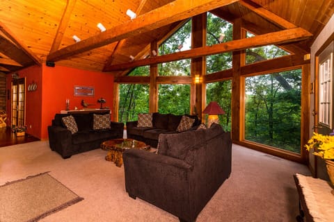 Living Room with a VIEW!